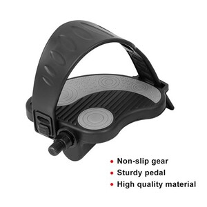 1 Paire Vélo Pedales 9/16 Broche Plate-formeip Orteil Sangle Pied 1 Paire Vélo Pedales 9/16 Broche Plate-formeip Orteil Sangle Pied