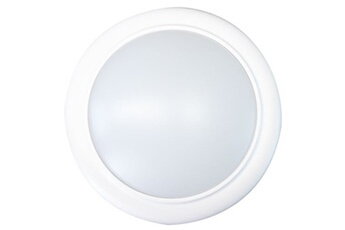 projecteur d'extérieur voltman - hublot extérieur rond ip54 (1050lm 6500k a++) blanc