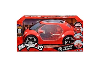 poupée bandai voiture e-beetle - miraculous ladybug - p50669
