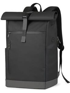 Sac à Dos Femme Homme Antivol, Sac Ordinateur 17 Pouces Sac à Dos Vélo Résistant aux Eclaboussements, avec Port d'Ecouteurs/Câble et Zip d'Accès