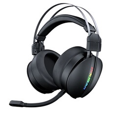 CASQUE MICRO GAMING - GAMING - OMNES ESSENTIAL sans fil noir