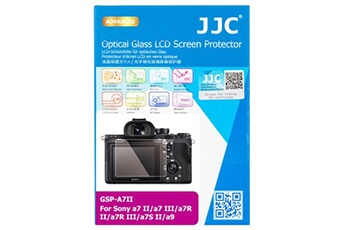 Accessoires photo JJC Vitre de protection LCD Compatible avec SONY A7 II