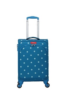 valise lollipops valise cabine polyester garance 57 cm - bleu