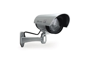 Caméra de surveillance factice avec voyant lumineux intérieure ou extérieure