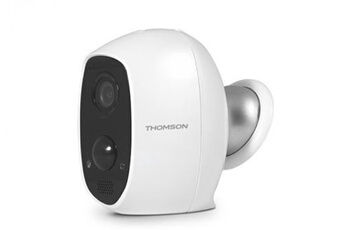 Vidéosurveillance Thomson Caméra autonome Full HD 1080p Li-ion 5500 mAh Wifi intérieure ou extérieure Lens 150 Thoms