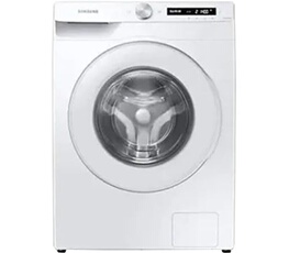 Lave-Linge Hublot Samsung - Lave-Linge Ouverture Frontale 3, Ww90T534Atw, Blanc, L:60Cm, H:85Cm, P:55Cm