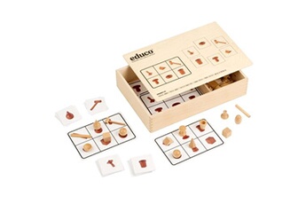 autre jeux d'imitation educo apprendre les mathématiques - bingo tactile - jeu montessori
