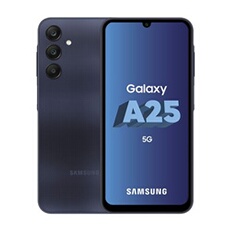 Smartphone Galaxy A25 6.5" 5G Double nano SIM 128 Go Bleu nuit