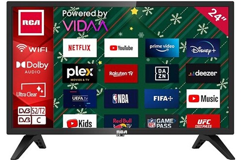 TV LED Rca Smart TV iRV24H3 HD Ready 24 Pouces (60 cm) avec Netflix, Prime  Video, Rakuten TV
