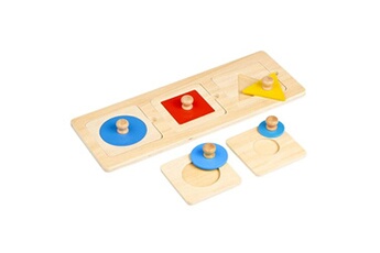 puzzle educo puzzle en bois - puzzle la forme - jeu montessori