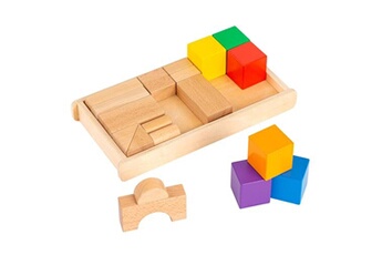 autre jeux d'imitation educo apprendre les mathématiques - construisez les blocs - jeu montessori