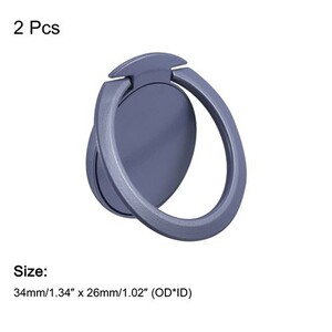 Poignée Support Anneau Téléphone Magnétique Deux Face avec Alliage Zinc Poignée Support Anneau Téléphone Magnétique Deux Face avec Alliage Zinc