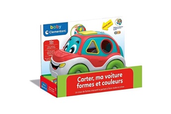 jeu couleur et forme baby born baby clementoni - carter, ma voiture formes et couleurs - jeu educatif 3 en 1 - fabriqué en italie