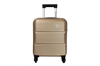 valise david jones valise cabine xs underseat rigide abs 45cm taupe