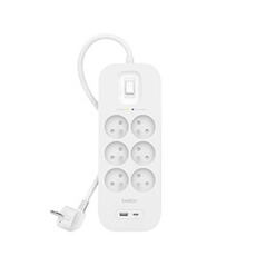 PARAFOUDRE 6 PRISES FR + 2 USB PARAFOUDRE 6 PRISES FR + 2 USB