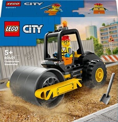 LEGO City 60401 Le rouleau compresseur de chantier