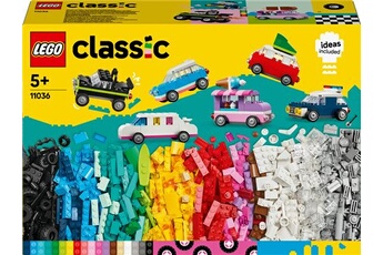 lego lego classic lego classic 11036 les véhicules créatifs