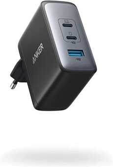 Adaptateur secteur 736 (Nano II) 100 Watt 2.1 A IQ 3.0 3 connecteurs de sortie (USB, 2 x USB-C)