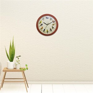 Symphonie Oiseaux Horloge Murale Horloge Chant D'oiseaux Herzberg Bleu - Mélodies Apaisantes, éducative Pour Enfants Horloge Piles AA Symphonie Oiseaux Horloge Murale Horloge Chant D'oiseaux Herzberg Bleu - Mélodies Apaisantes, éducative Pour Enfants Horloge Piles AA