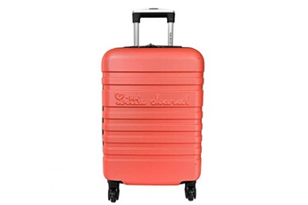 valise cabine passe-partout rigide abs 54.8 cm corail