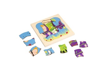 puzzle educo puzzle en bois - growth - papillon - jeu montessori