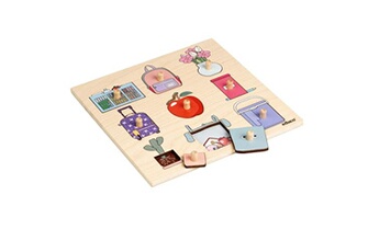 puzzle educo puzzle en bois - puzzle surprise - contenu - jeu montessori