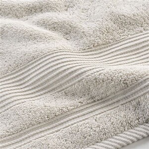 Douceur D'Intérieur Drap De Douche 70x130 Cm Elegance Sable - 100% Coton Uni Éponge