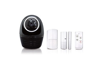 Pack Alarme maison connectée sans fil + caméra intégrée - Solution de surveillance à distance - HOS-1800 - BLAUPUNKT - 573800