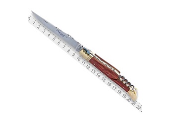 couteau laguiole couteau avec manche en bois de rose