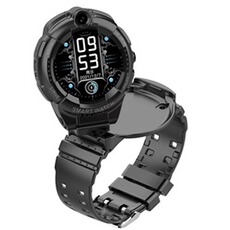 Montre connectée GENERIQUE Montres connectées F01 1.28 pouce 4G Double caméra rotative Noir