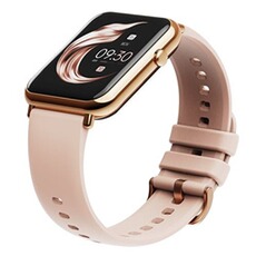 Montre connectée YONIS Montre Connectée Pas Cher IP67 Étanche Grand Écran HD 1.69 Pouces Autonomie 30 Jours Or Rose
