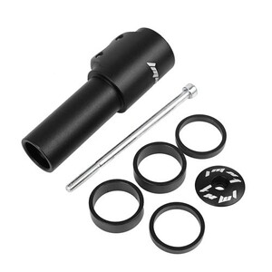 Rallonge De Tige De Vélo | Rallonge De Tige De Vélo Extension De Fourche De Tige De Vélo En Métal | Adaptateur De Tige De Fourche Pour Vélos Légers, Extension De Tige Rallonge De Tige De Vélo | Rallonge De Tige De Vélo Extension De Fourche De Tige De Vélo En Métal | Adaptateur De Tige De Fourche Pour Vélos Légers, Extension De Tige