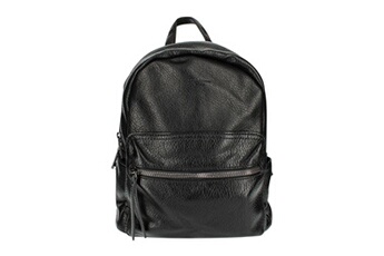 sac à dos pour ordinateur portable gallantry sac à dos feminin en similicuir effet grainé noir