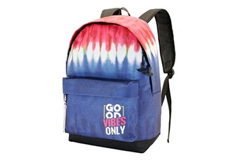 sacs à dos scolaires oh my pop! sac à dos eco 2.0 - good vibes denim - bleu - taille unique