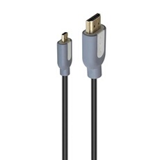 Câble vidéo Micro HDMI vers HDMI 4K Accsup 1 5 - vue 2