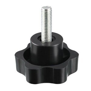 vis serrage molette 38mm diamètre bouton hexagonal Prune Poignées M10 vis serrage molette 38mm diamètre bouton hexagonal Prune Poignées M10