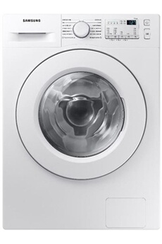 Lave-linge séchant Samsung WD80T4046EW - Machine à laver séchante - largeur : 60 cm - profondeur : 60 cm - hauteur : 85 cm - chargement frontal - 8 kg - 1400 tours/min - blanc