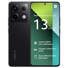 Redmi Note 13 Pro 256Go Noir 5G