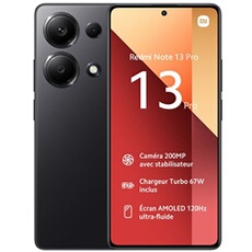 Redmi Note 13 Pro 256Go Noir