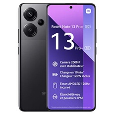 REDMI NOTE 13 PRO PLUS 512Go Noir 5G