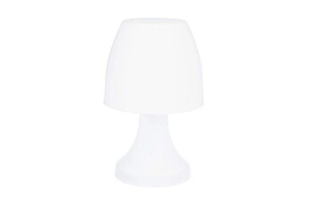 lampe de bureau bigbuy lampe de bureau 220240 v polymère 17 5 27 5 cm blanc
