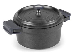 COCOTTE ProCook - Petite Cocotte Ronde - Faitout Bas - 20cm - 2,7L - Dégradé Turquoise - Fonte COCOTTE ProCook - Petite Cocotte Ronde - Faitout Bas - 20cm - 2,7L - Dégradé Turquoise - Fonte