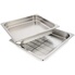 Lèche-Frite En Inox Perforé 35,5 X 32,5 X 5cm Pour Four Vapeur AEG Electrolux