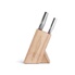 Set de 5 couteaux et support magnétique Beige | Maisons du Monde Set de 5 couteaux et support magnétique Beige | Maisons du Monde