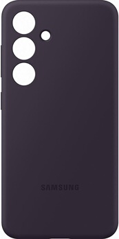 Coque Silicone pour Galaxy S24 Violet foncé Coque Silicone pour Galaxy S24 Violet foncé