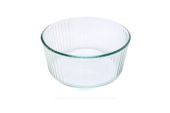 plat / moule pyrex moule a soufflé classic glassware 21 cm transparent