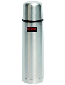183580 light & compact bouteille isotherme 0,5 l acier inoxydable
