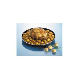 Plat Crisp 31 Cm Pour Micro-ondes – Assiette Croustillante Noire RYELDOM Pour Gâteaux Et Gratins
