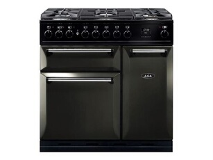 Piano de cuisson AGA MASTERCHEF DELUXE 90 Mixte MDX90DFPWT EU - vue 2