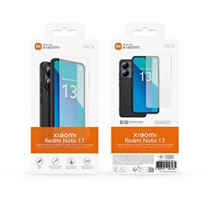 Pack Coque arrière semi rigide & Protège écran en verre trempé pour Redmi Note 13 4G - vue 3